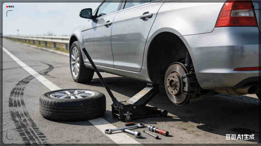 谢通门流动补胎电话【案例】